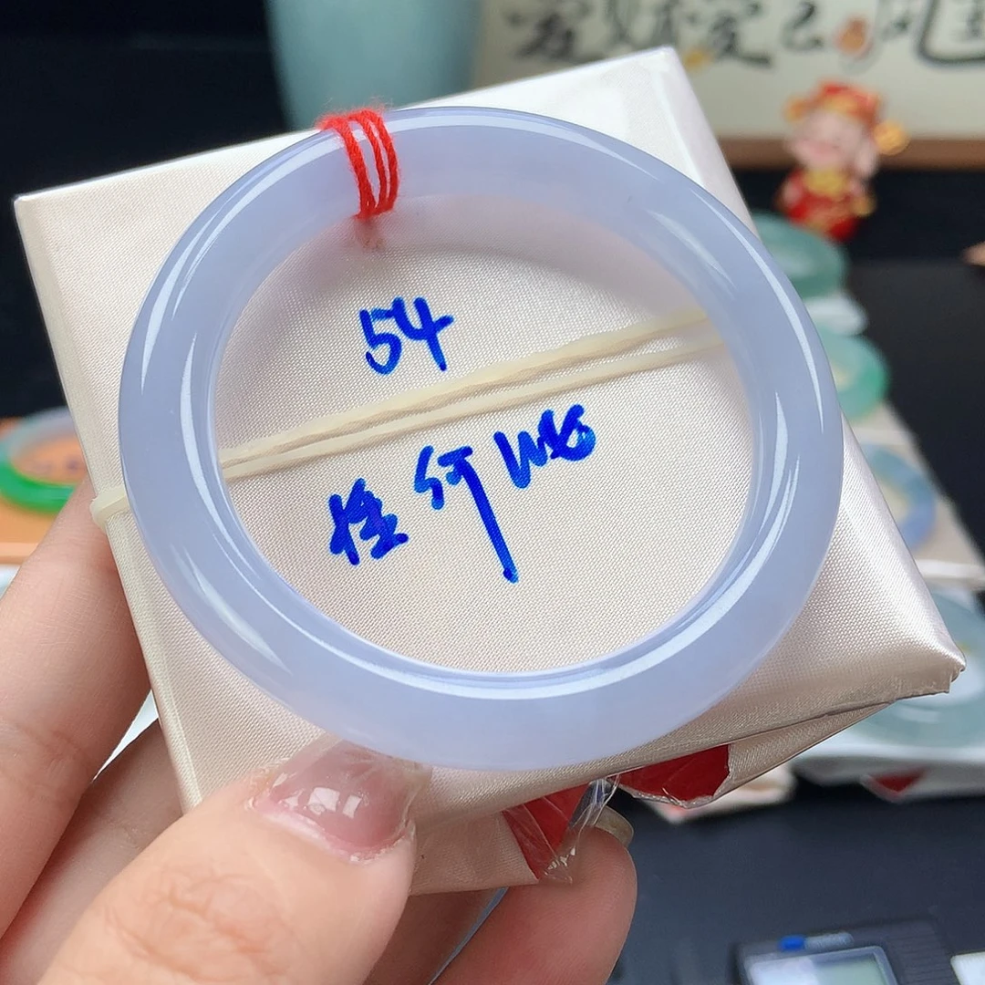 翡翠未镶嵌手镯120号