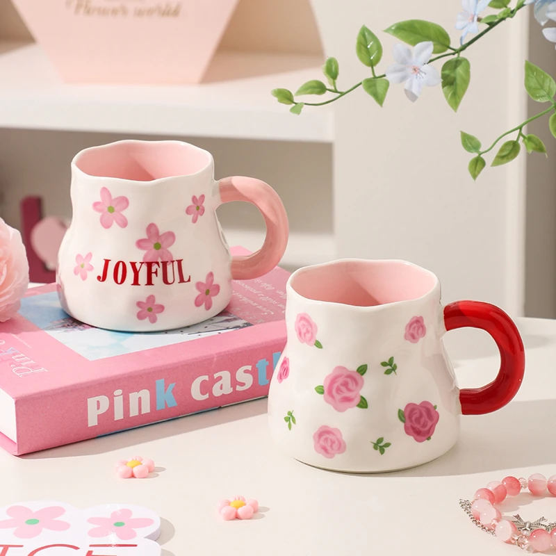 马克杯女水杯杯子陶瓷杯开学伴手礼生日礼物女生护士教师节礼物