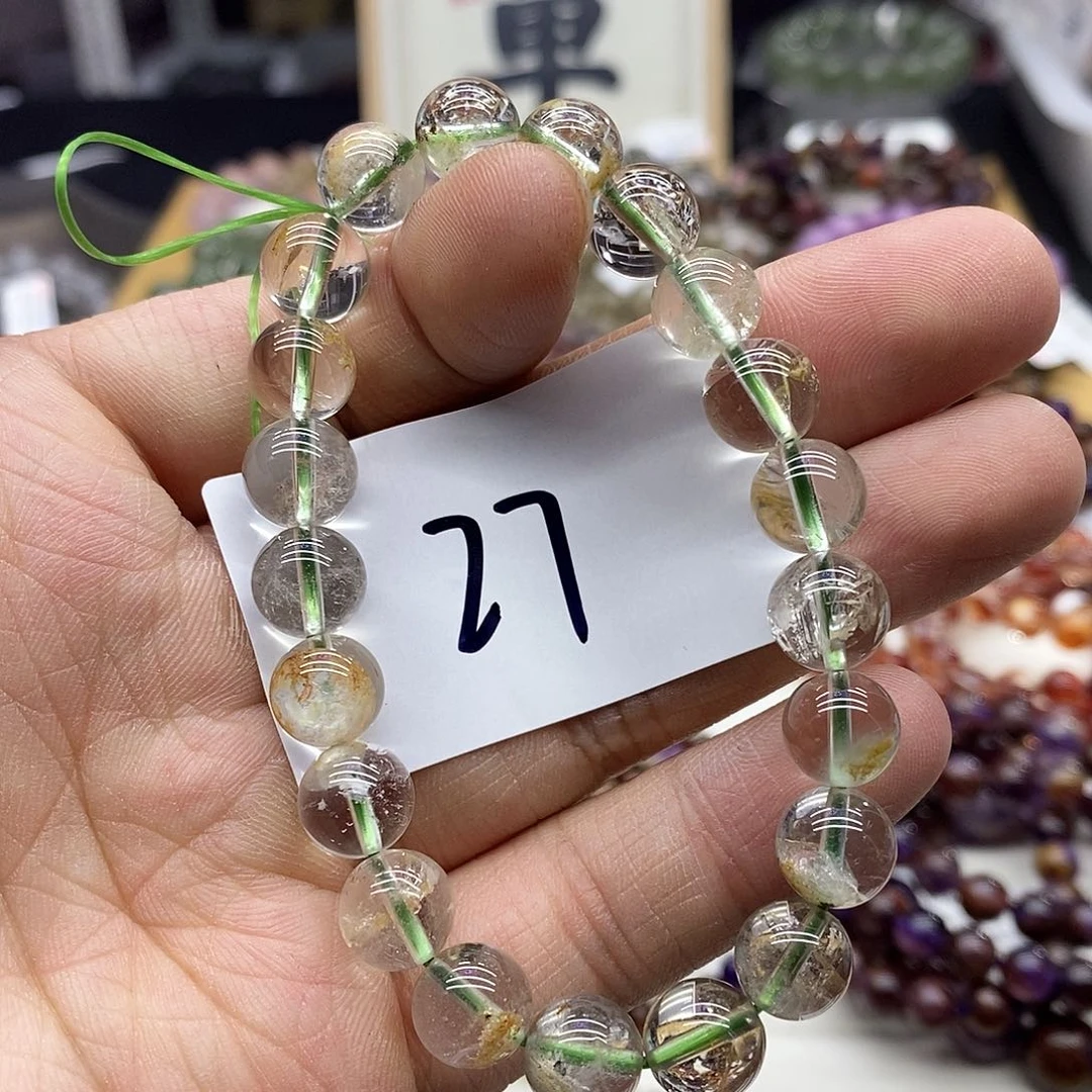 水晶手串未镶嵌天然