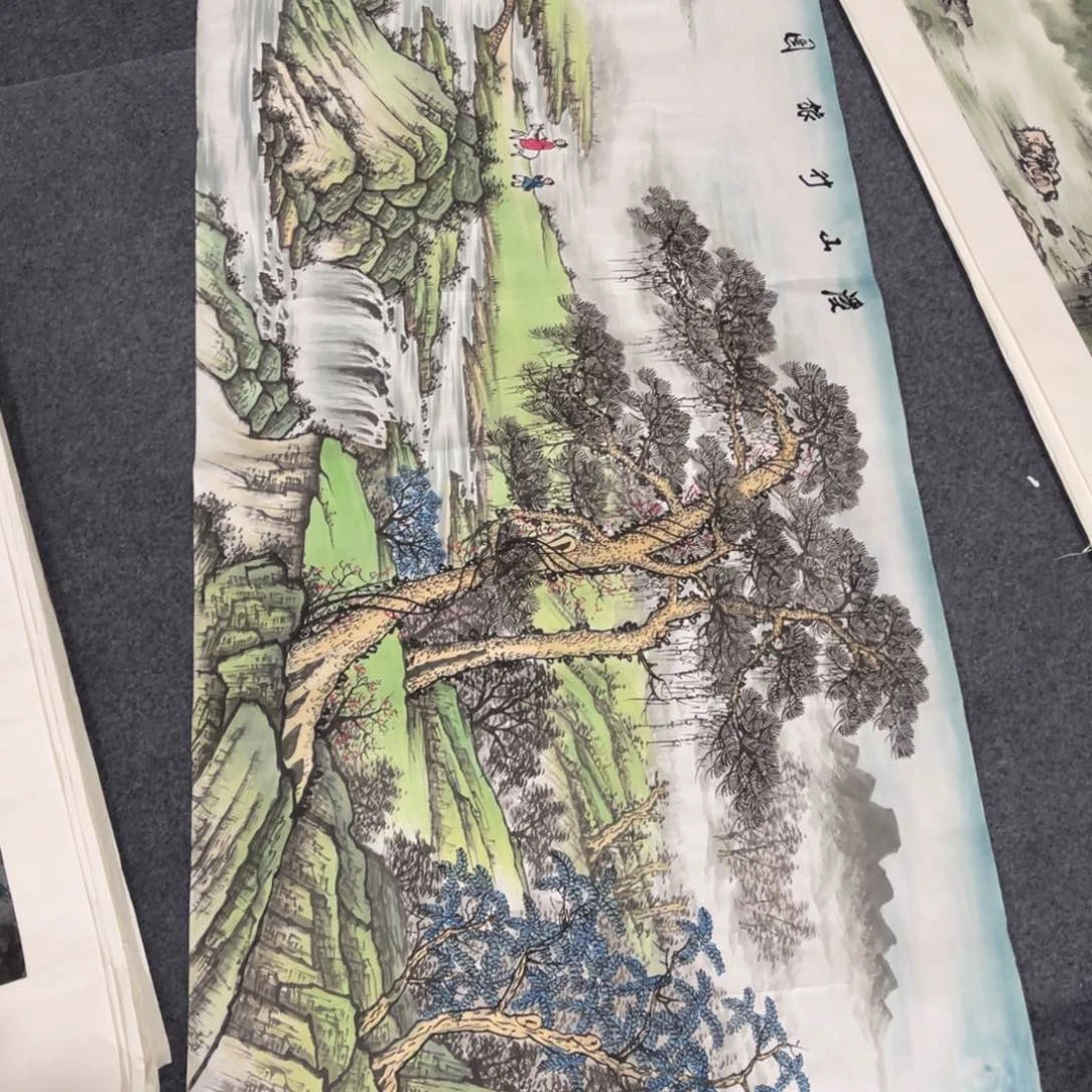 国画处理作品看好再拍哦