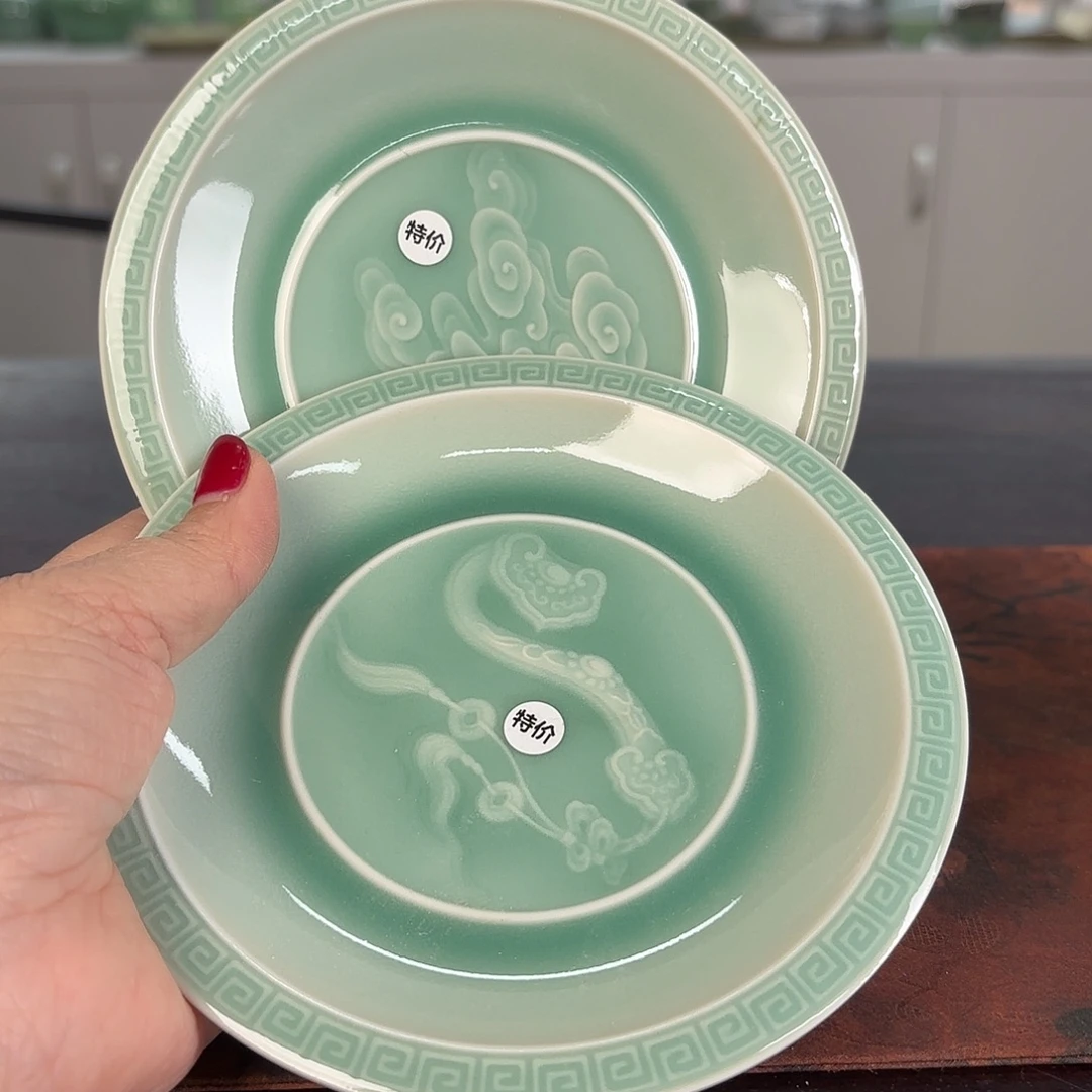 龙泉云间青瓷小米茶器