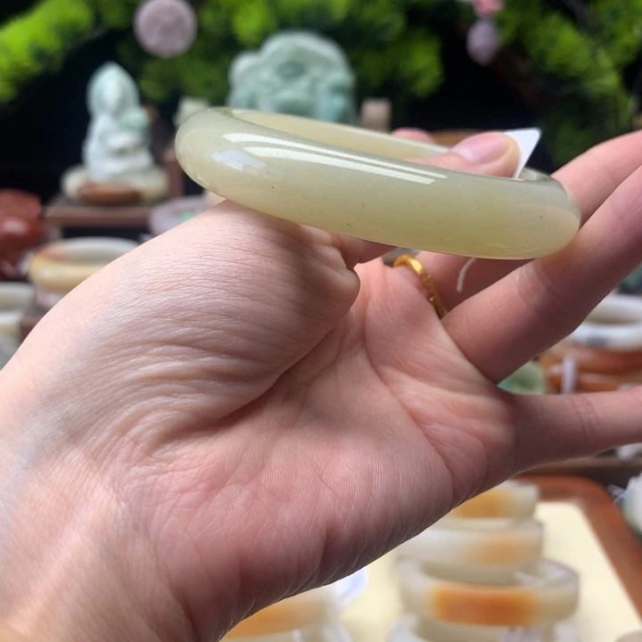 查罗石合金手镯（开口镯）59