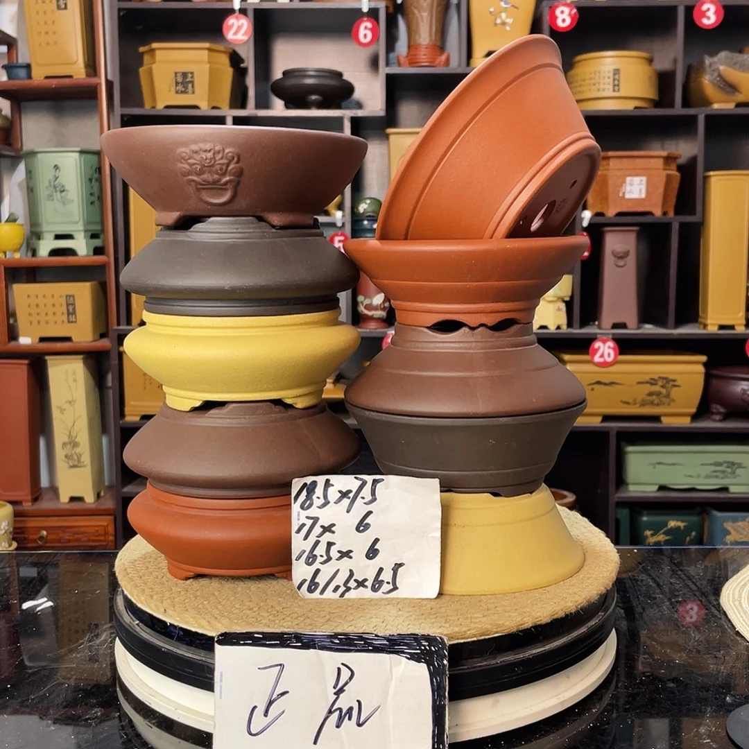 D-盆尚好紫砂花盆