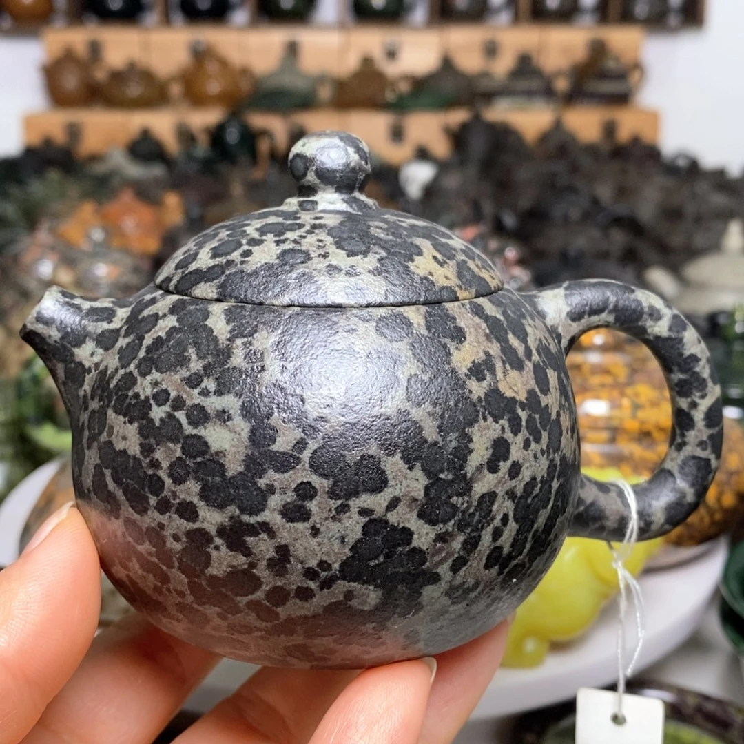 冰碛岩豹纹西施壶200cc