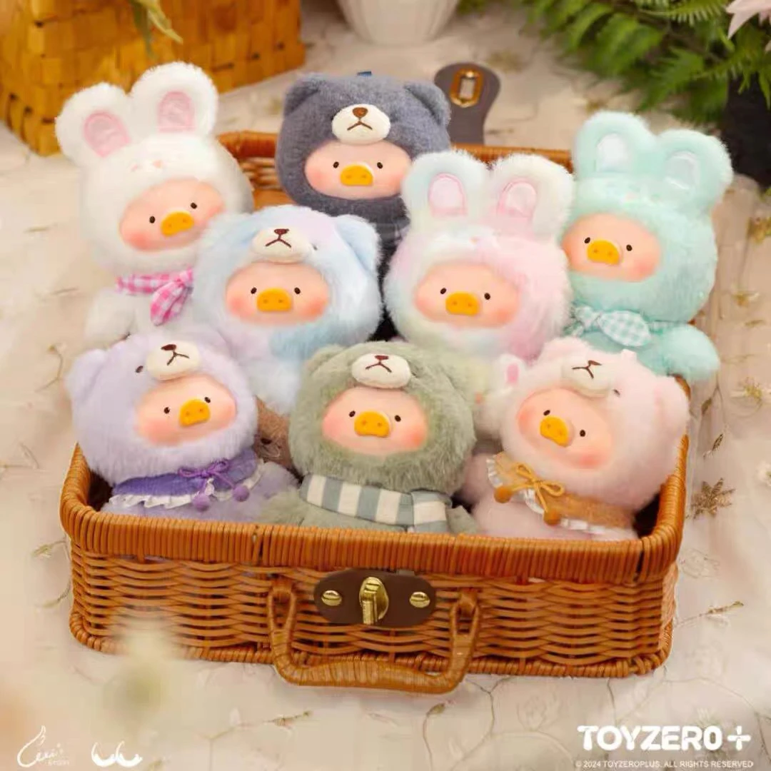 【拆盒】LuLu美好时光搪胶盲盒毛绒挂件礼物摆件