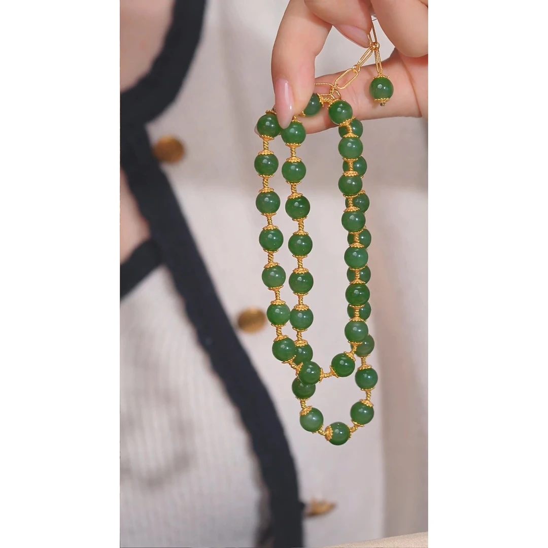 和田玉项链未镶嵌卡8 @@P7950