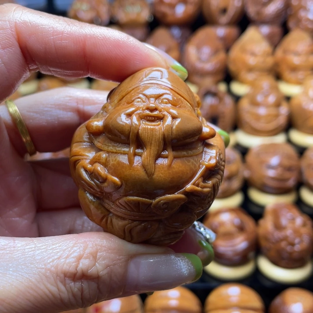 橄榄核把件天*巴西大橄榄