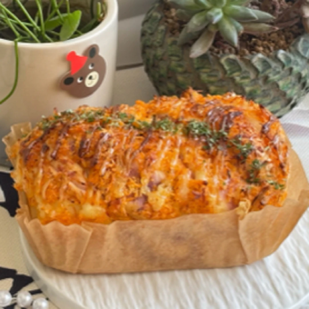 肉松芋泥面包一盒