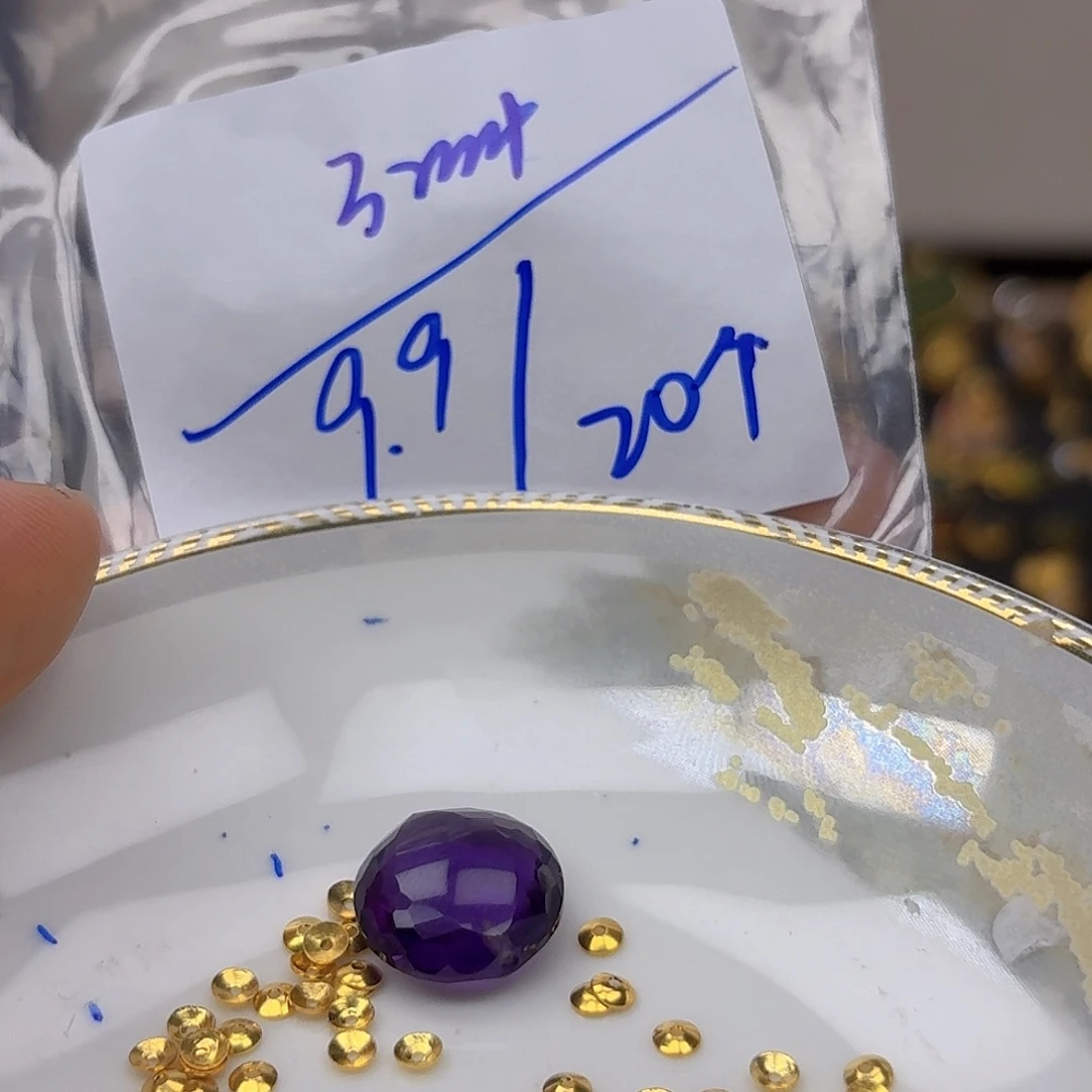 紫晶颈饰银S925镶嵌紫水晶925镶嵌189