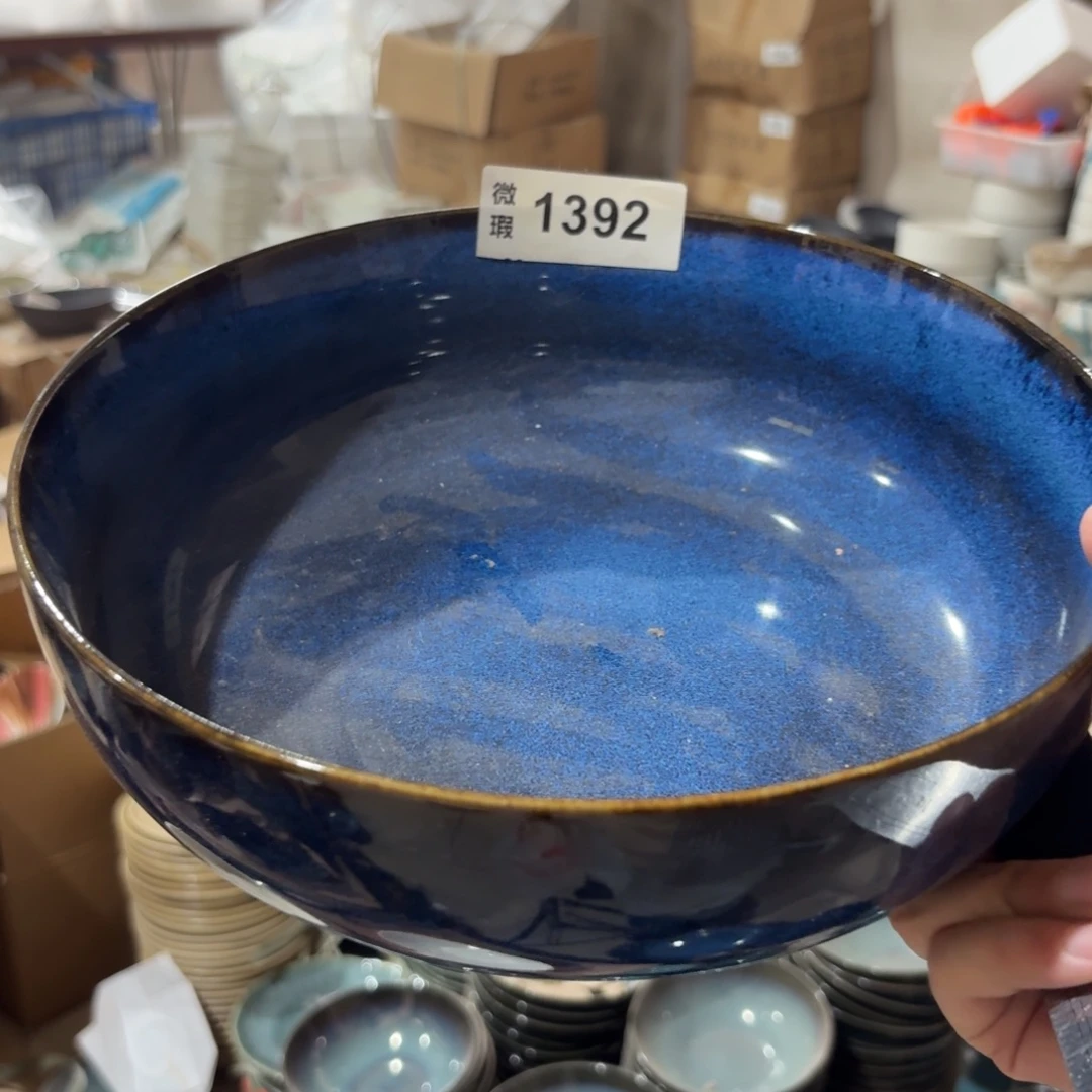 陶瓷1392 微瑕陶瓷餐具1个