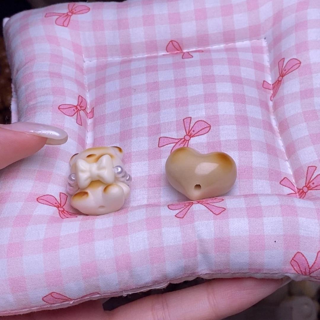 臭****吊坠猴头核桃爱心小熊珍珠蝴蝶结项链