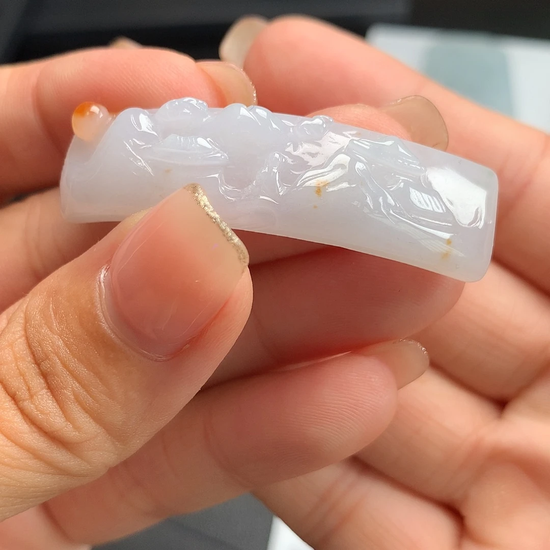 颈饰未镶嵌翡翠手牌