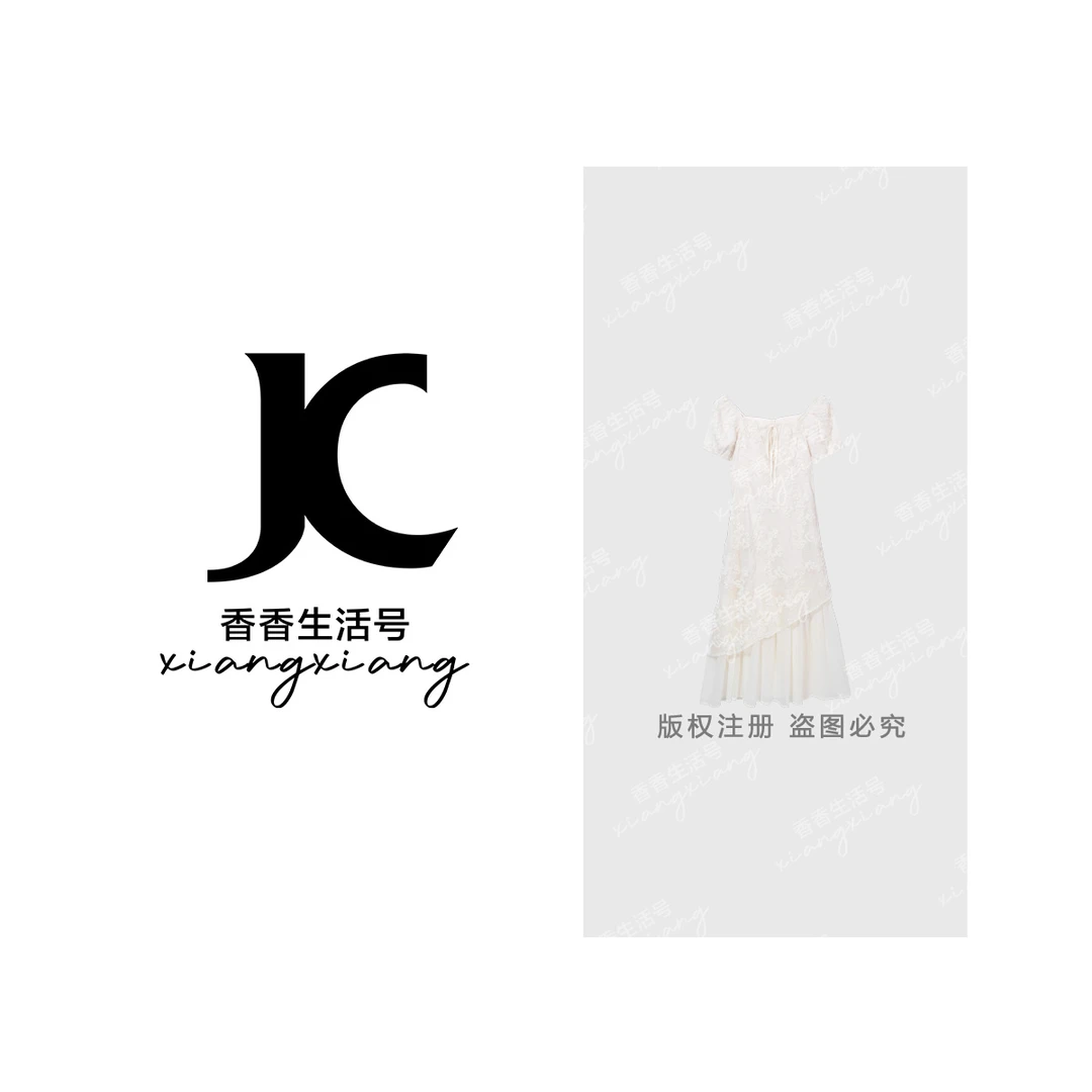 【香香严选】“繁花”2025夏季新款欧若风重工连衣裙5599，无腰带