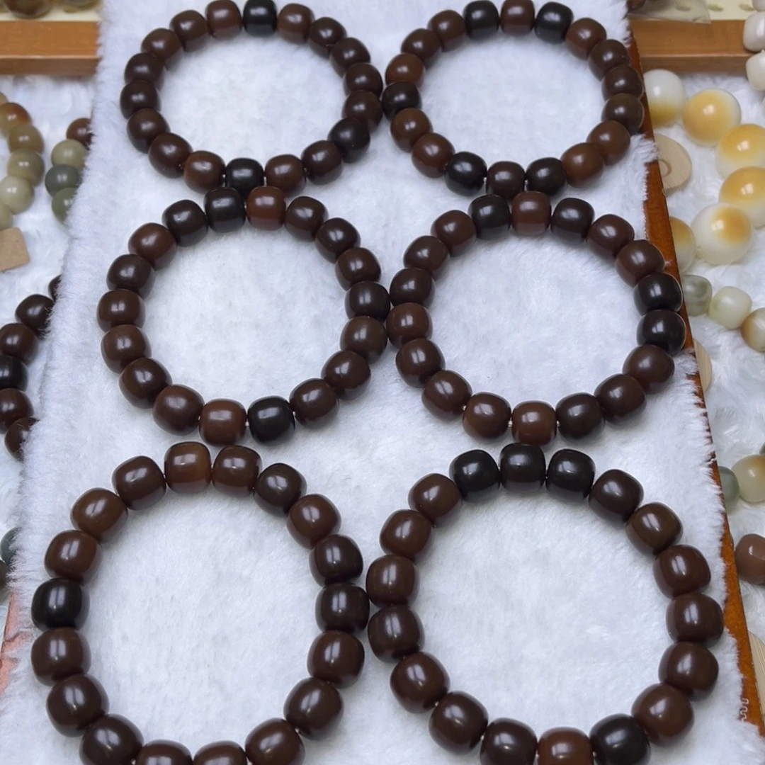 手串菩提根/象牙果棕凝香卡14全