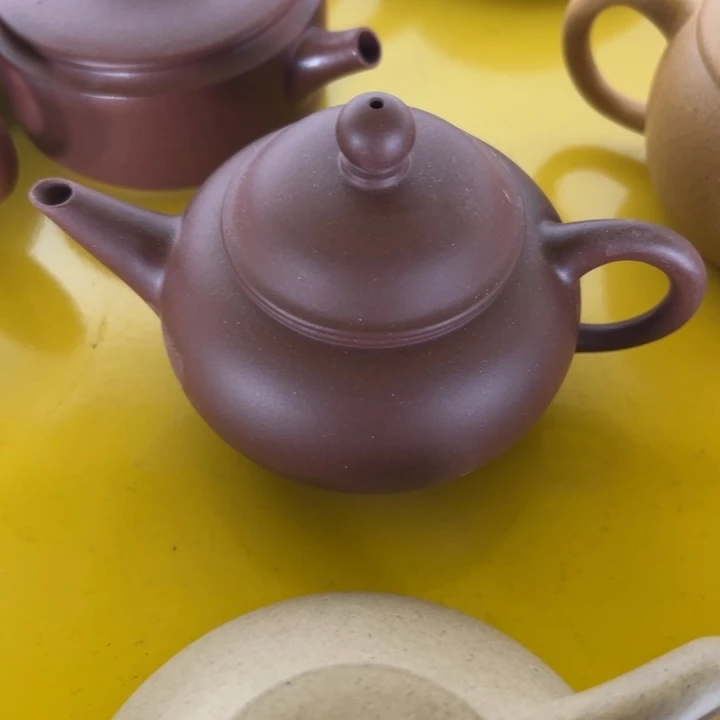茶宠紫砂紫泥水平150cc