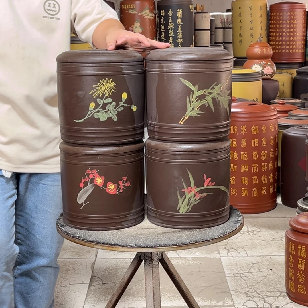 紫砂茶叶罐茶叶罐