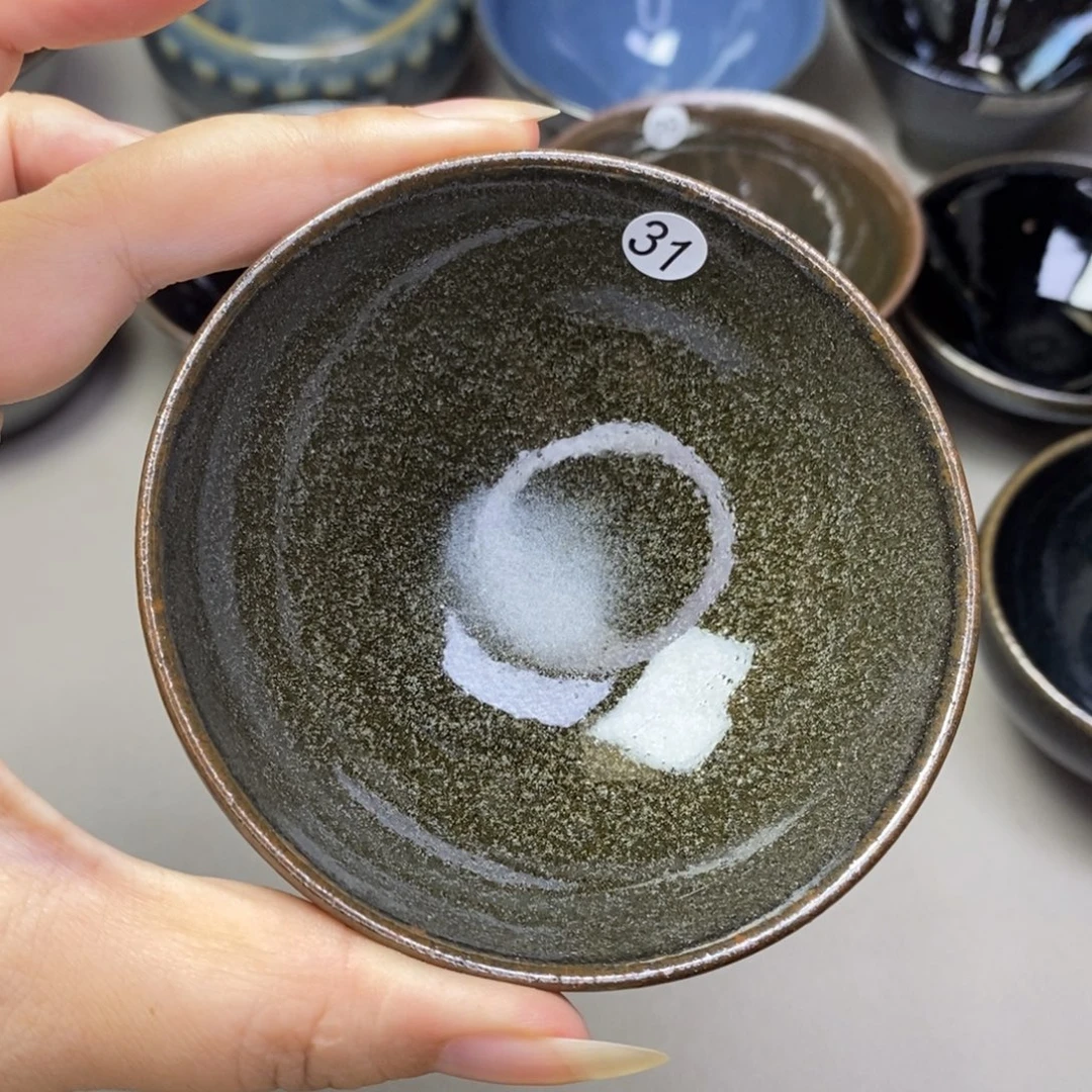 茶盏建窑建盏主人杯