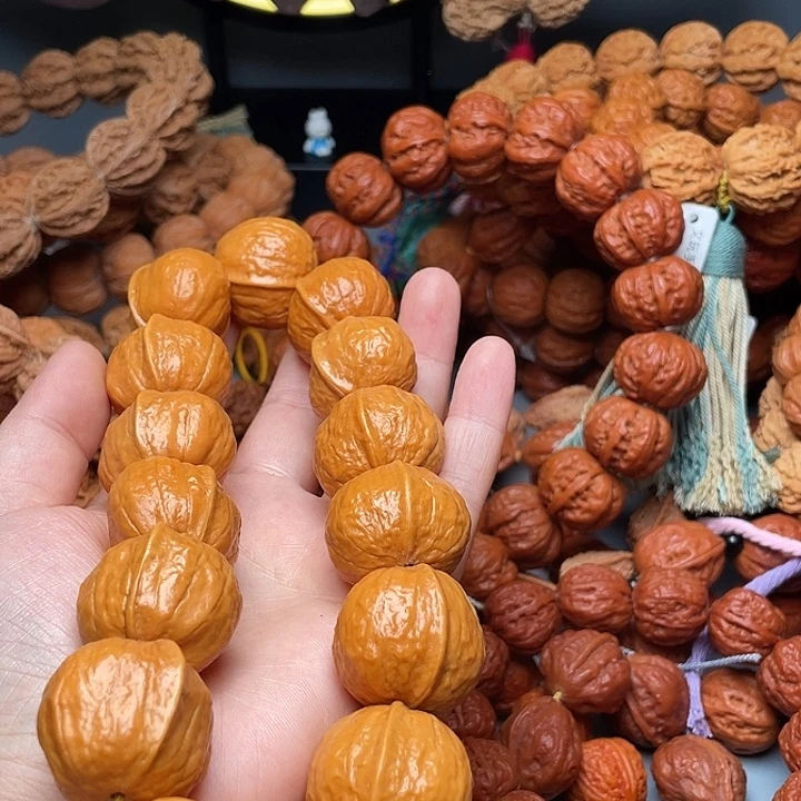 全***。文玩核桃手串木鱼