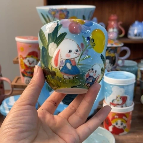 炉景德镇釉下手绘陶瓷