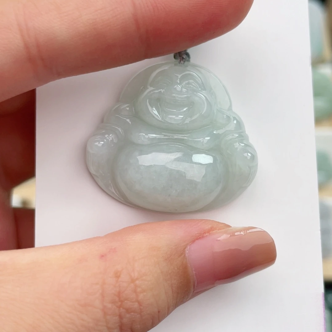 颈饰未镶嵌翡翠佛公