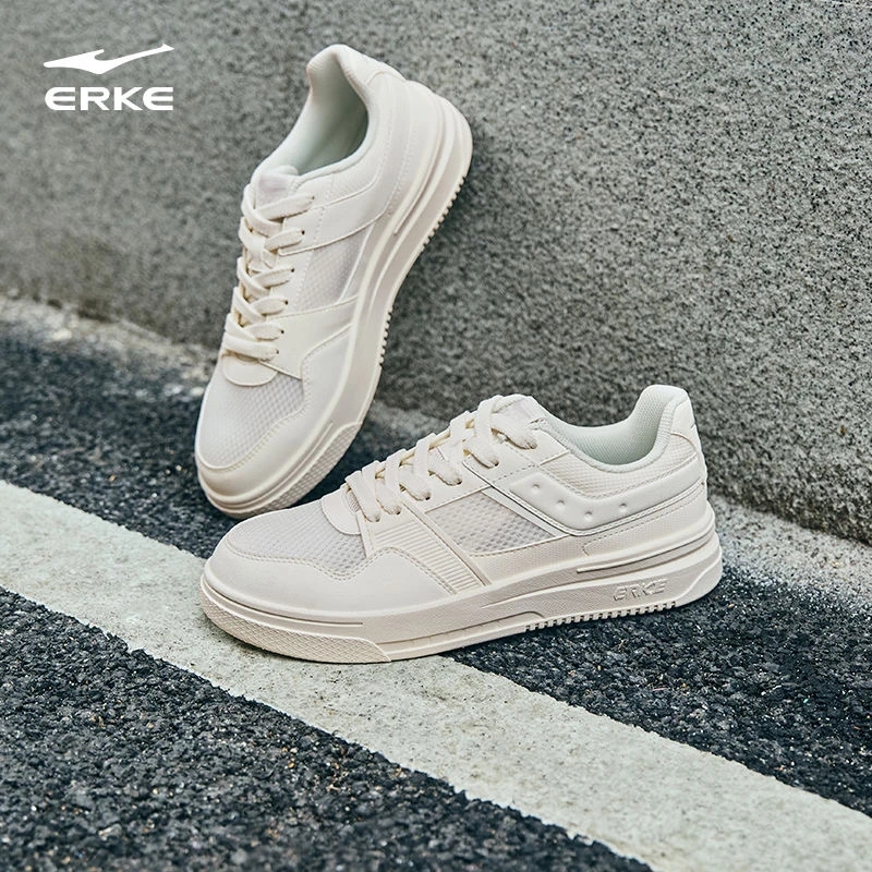 鸿星尔克玩酷3 运动鞋百搭板鞋韩版情侣休闲轻盈易去污简约潮流