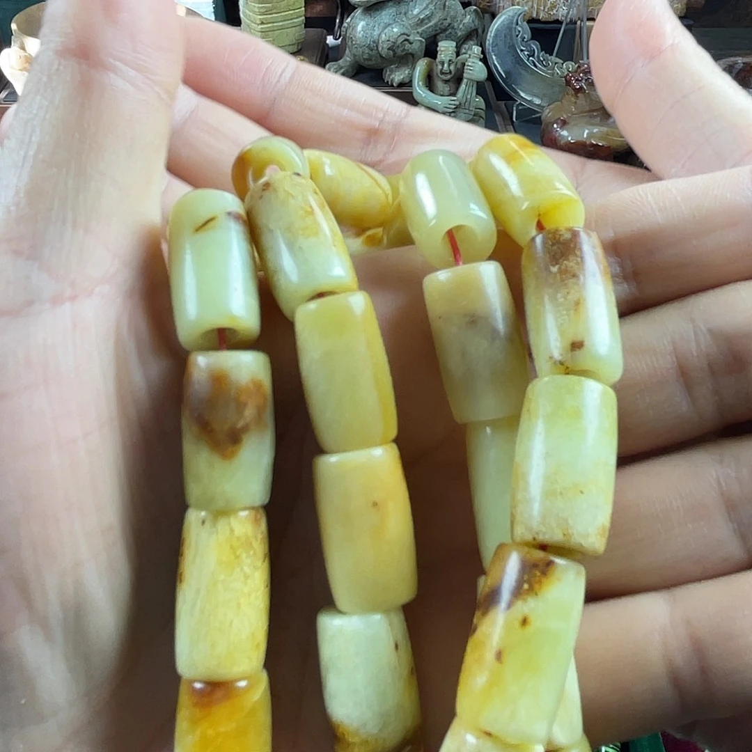 无***，蛇纹石玉未镶嵌车挂