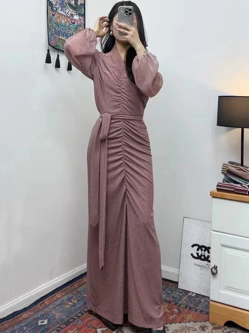 新款女生夏季鱼尾西藏服女款拉萨服博拉裙民族服装