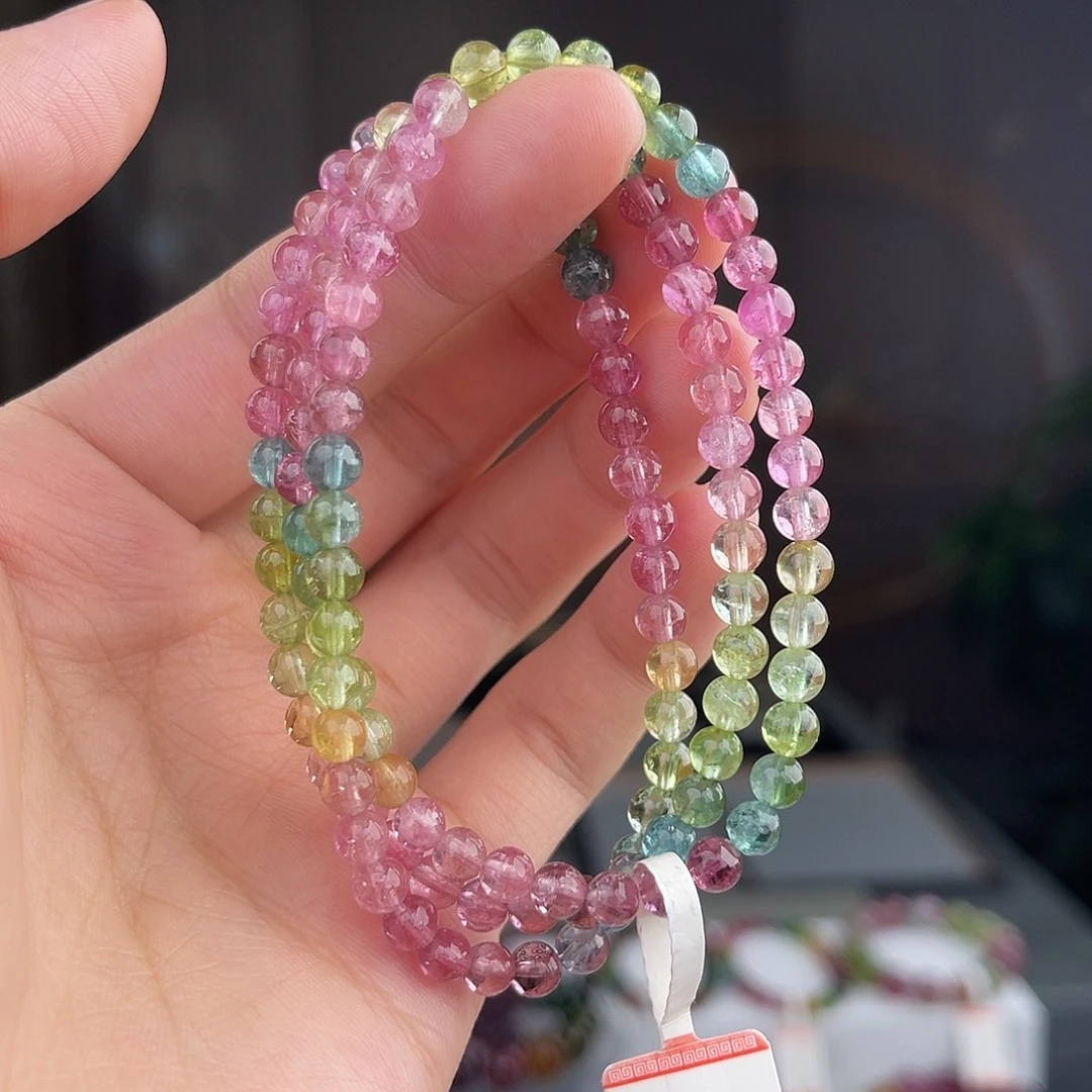 碧玺 4mm碧玺未镶嵌