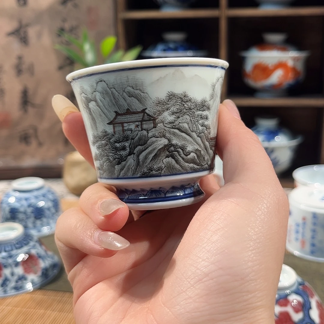 景德镇陶瓷主人杯
