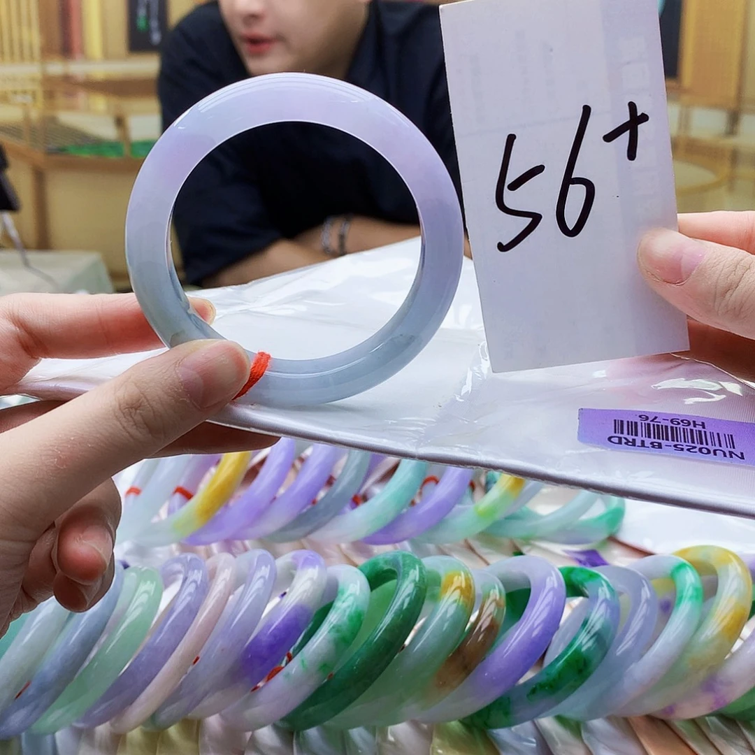 翡翠未镶嵌手镯nn