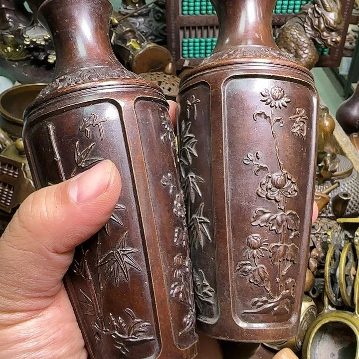 铜器办公室茶室摆件