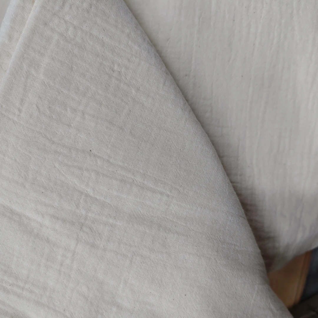 X168 米白色双人床单 2.4*2.5