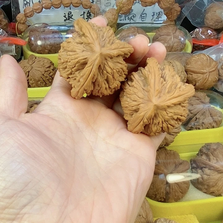 吊坠文玩核桃麦虎44.5