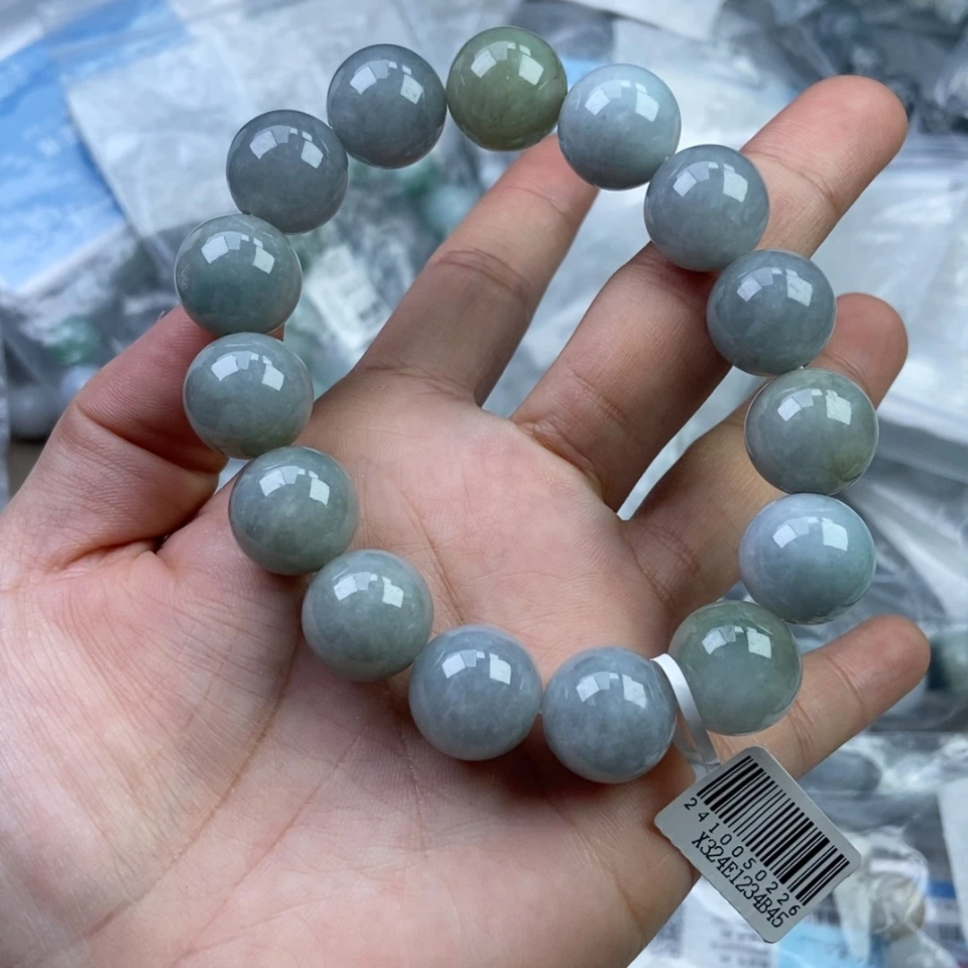 翡翠未镶嵌手链翡翠