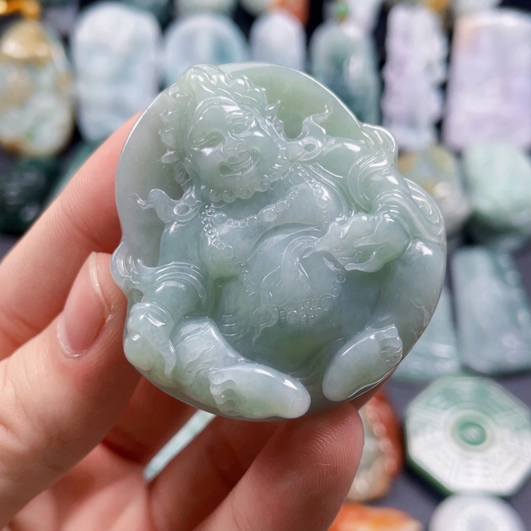 颈饰未镶嵌翡翠翡翠