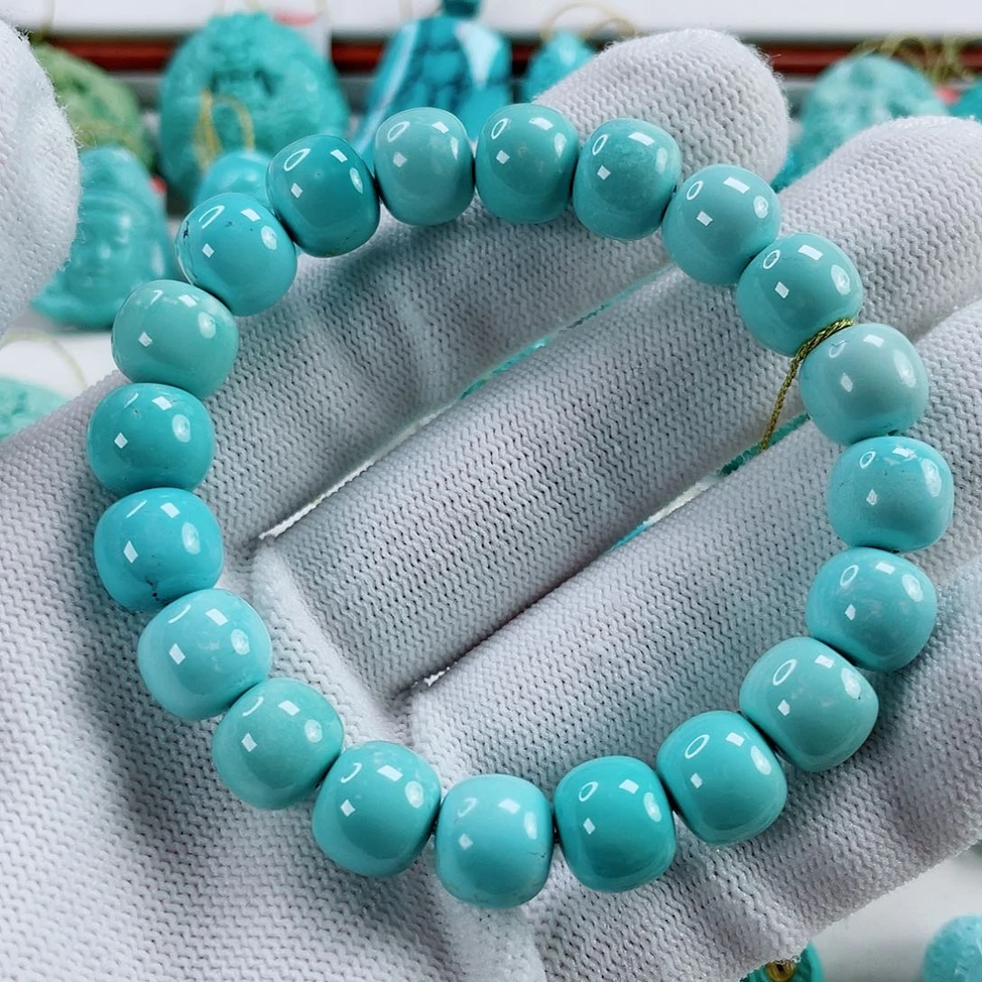 绿松石未镶嵌车挂