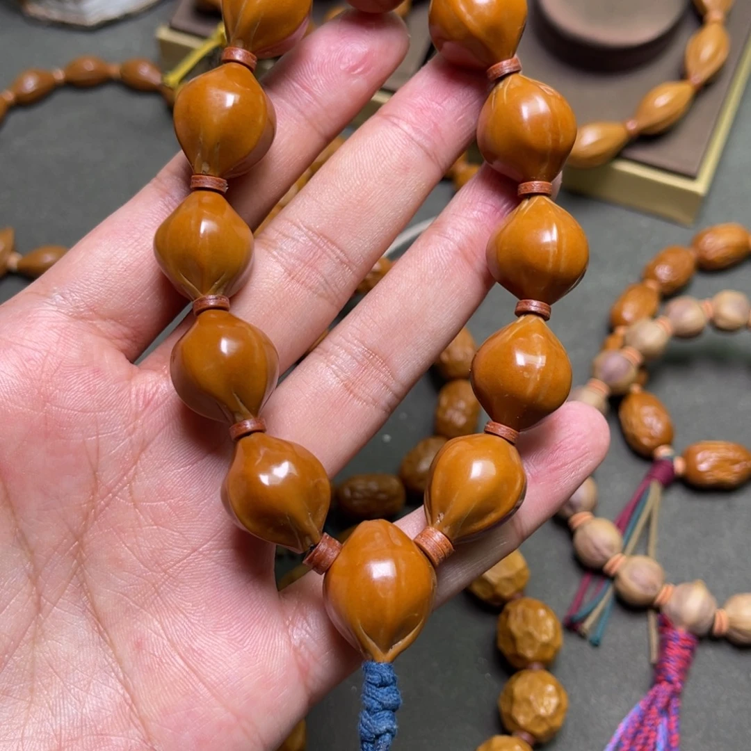 橄榄核手串/手链17精抛水晶核