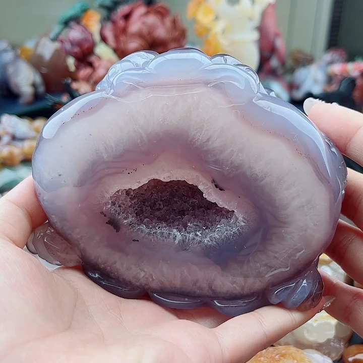 用***9玛瑙未镶嵌手饰吊坠