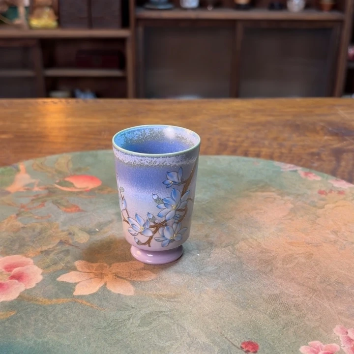 柴烧纯手工手绘陶瓷