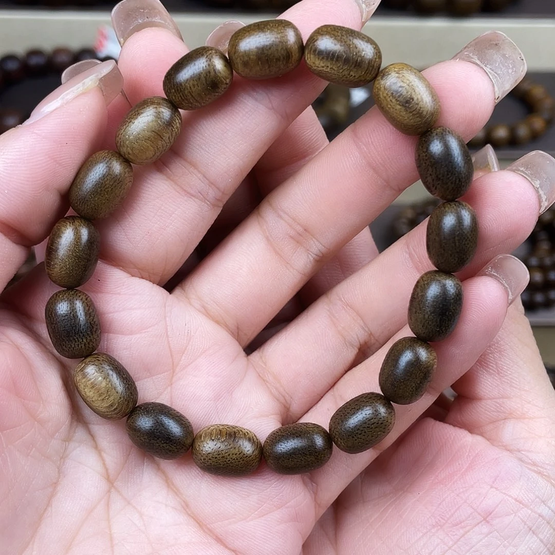 沉香手串越南芽庄白奇留疤0.8