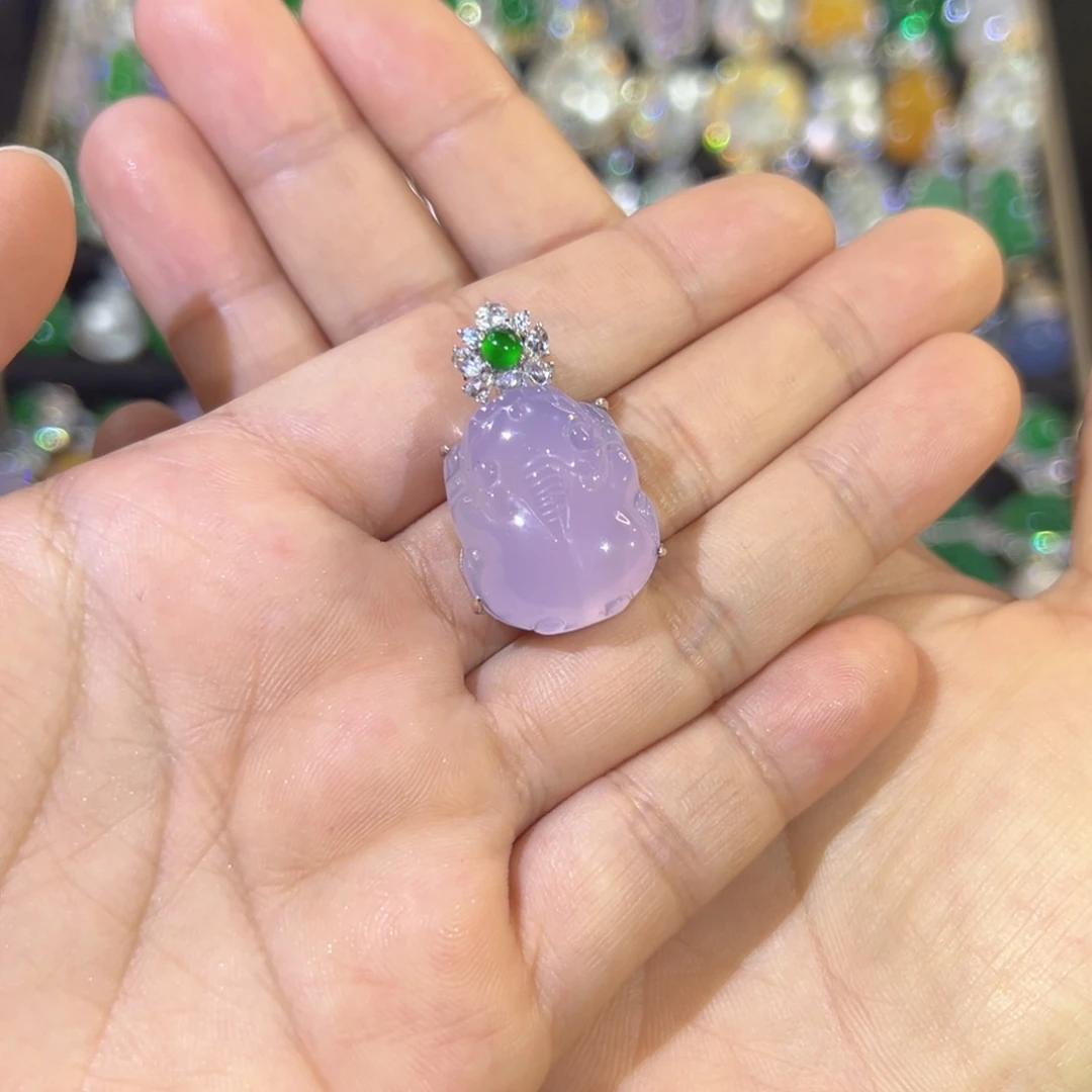 银S925镶嵌颈饰玛瑙/玉髓