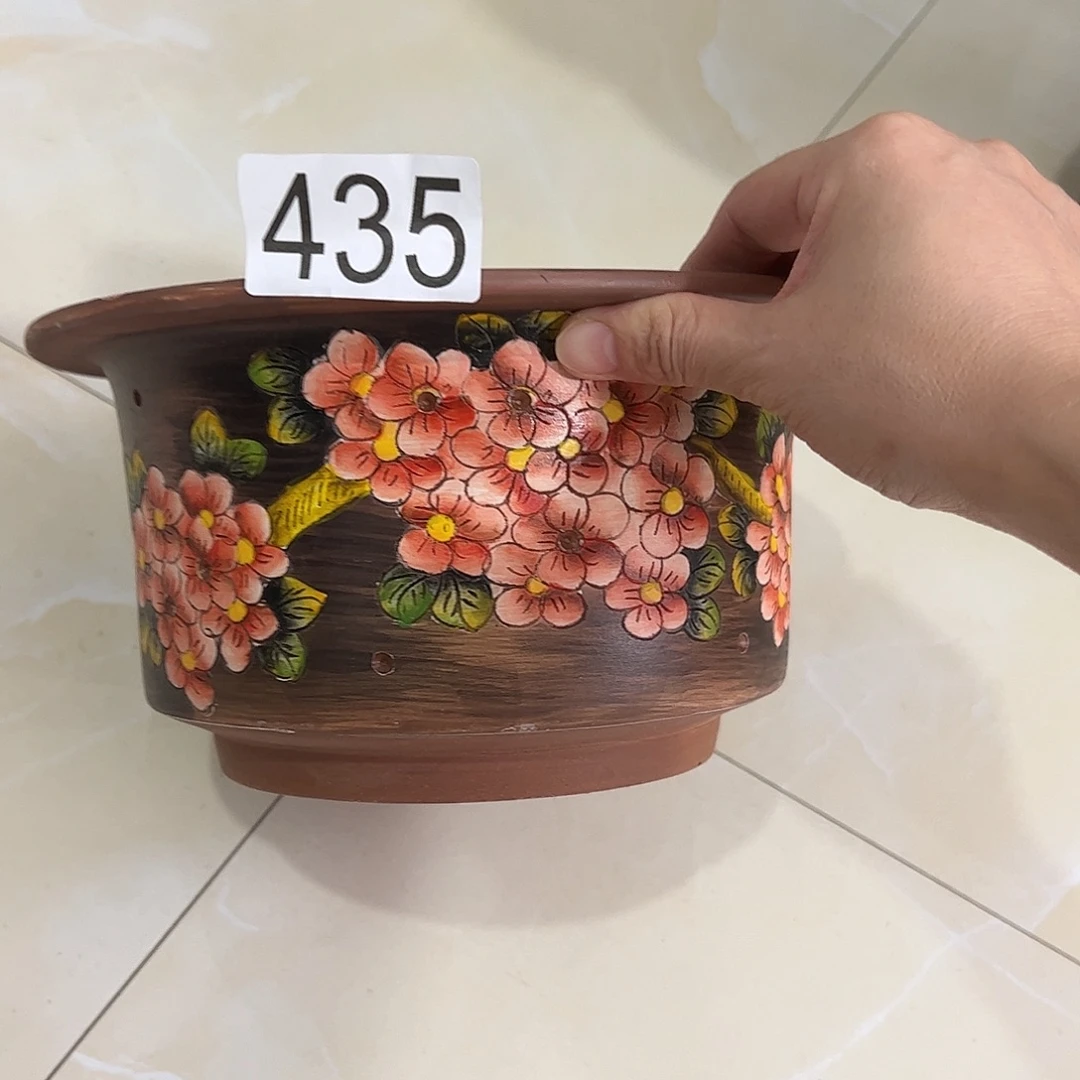 景德镇炫彩手绘口18高12.5