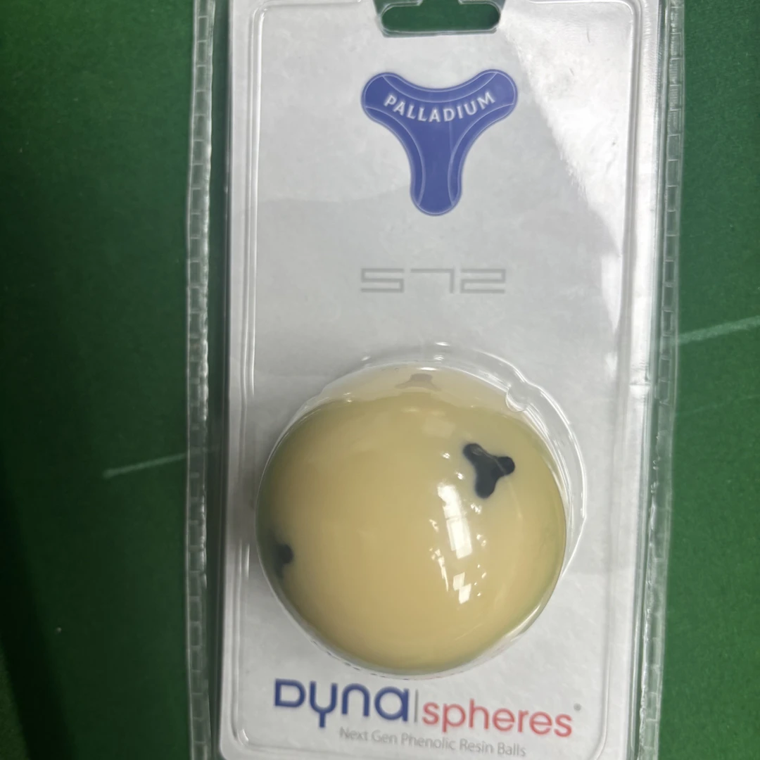 黛纳斯菲独立包装白金中式黑八台球母球正品保证
