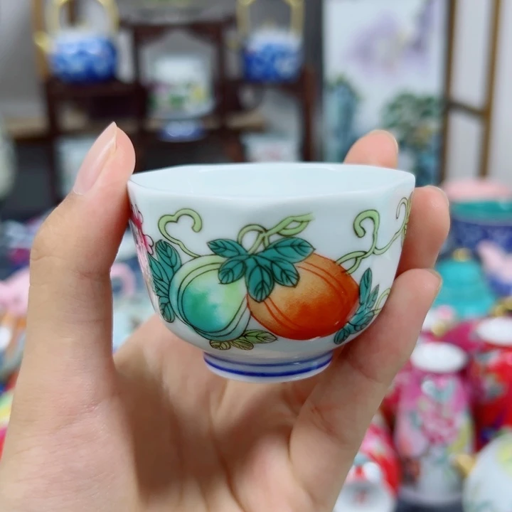 茶具景德镇美术大师级人物画家