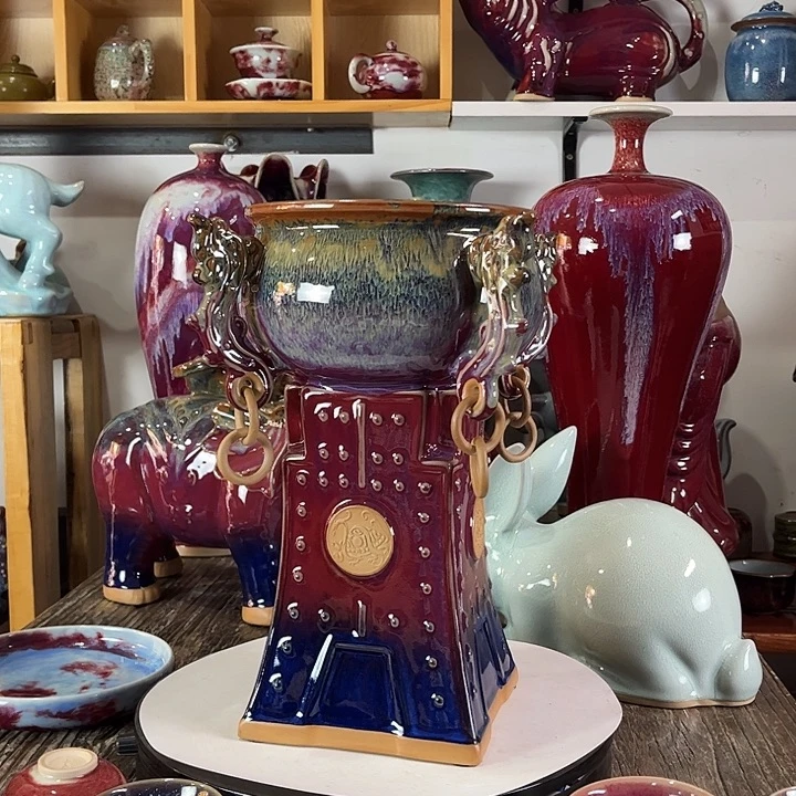 瓷片神垕镇钧瓷艺术