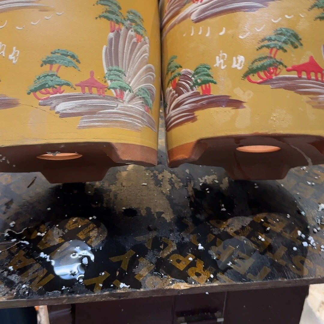 紫砂花盆口径20.17口径