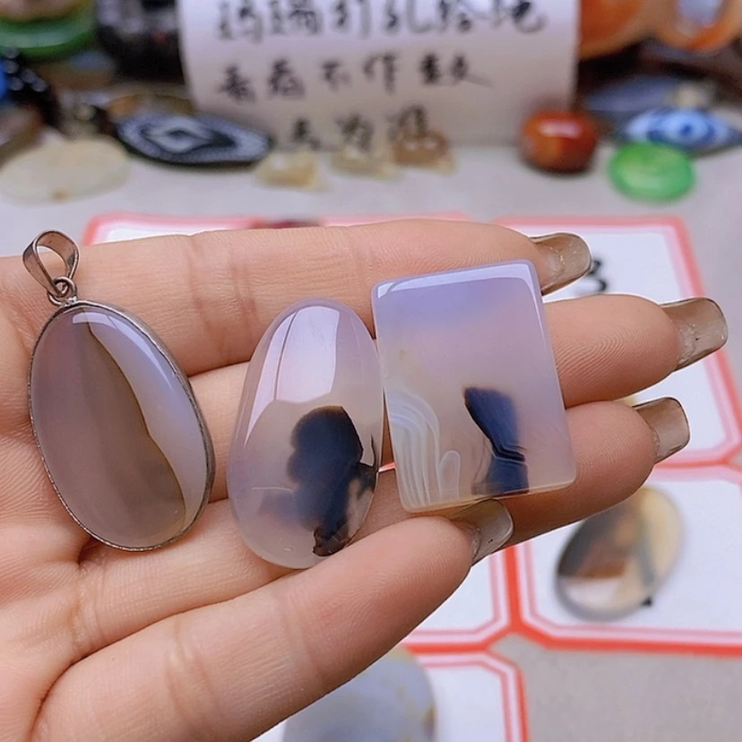 【闪购商品】未镶嵌玛瑙/玉髓珠宝半成品寻***贤