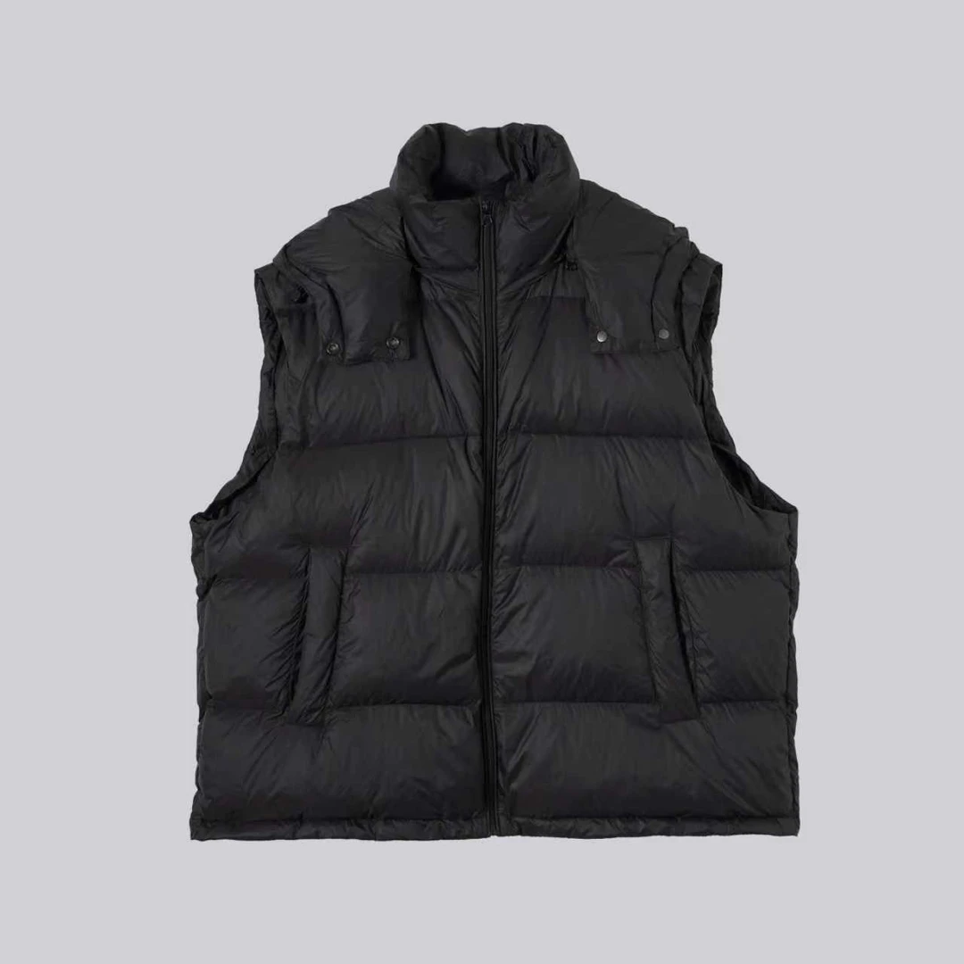 WK   可拆卸帽羽马甲（欧）