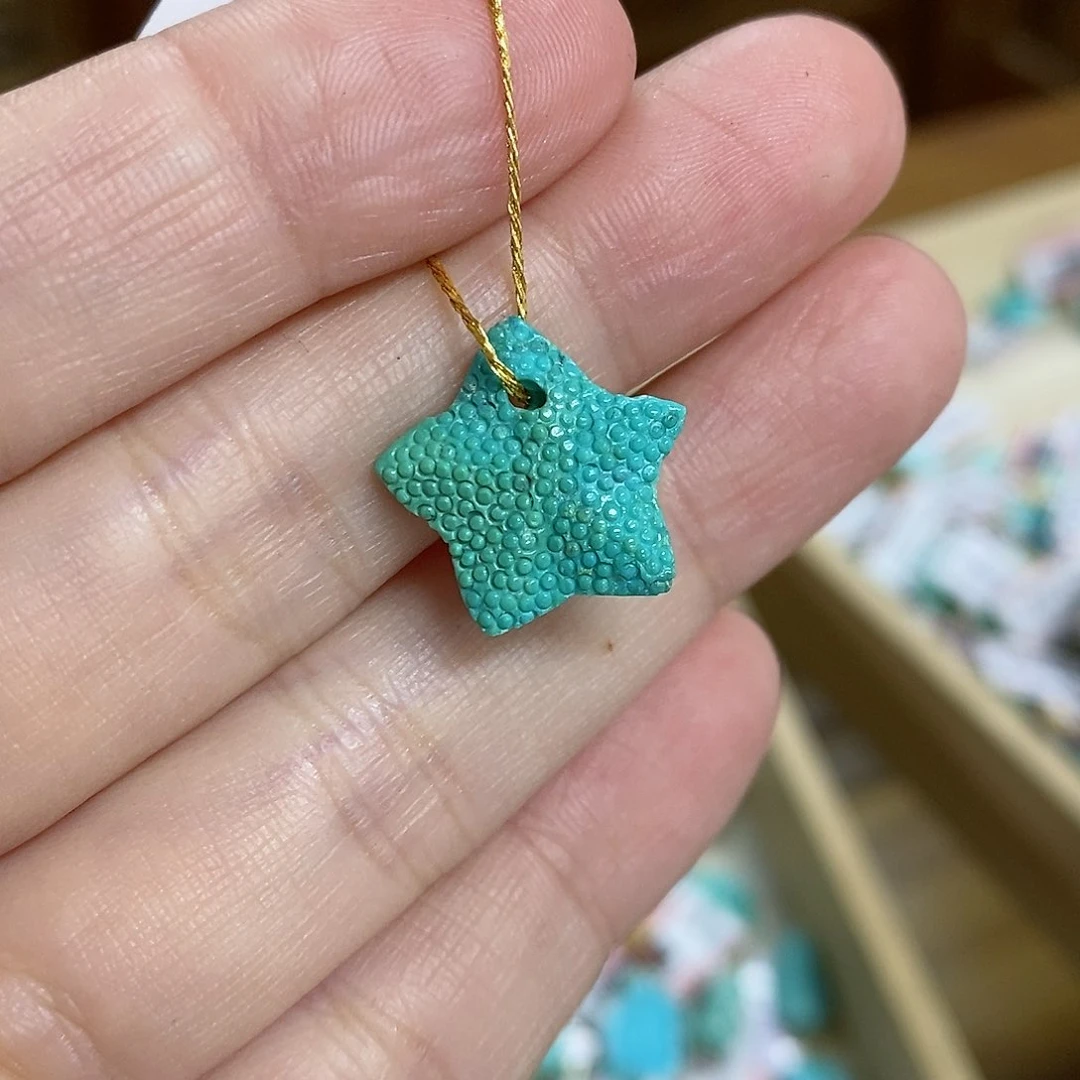 绿松石珠宝奇石未镶嵌