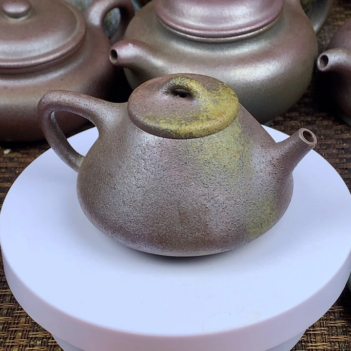 茶壶紫砂裸烧小子冶